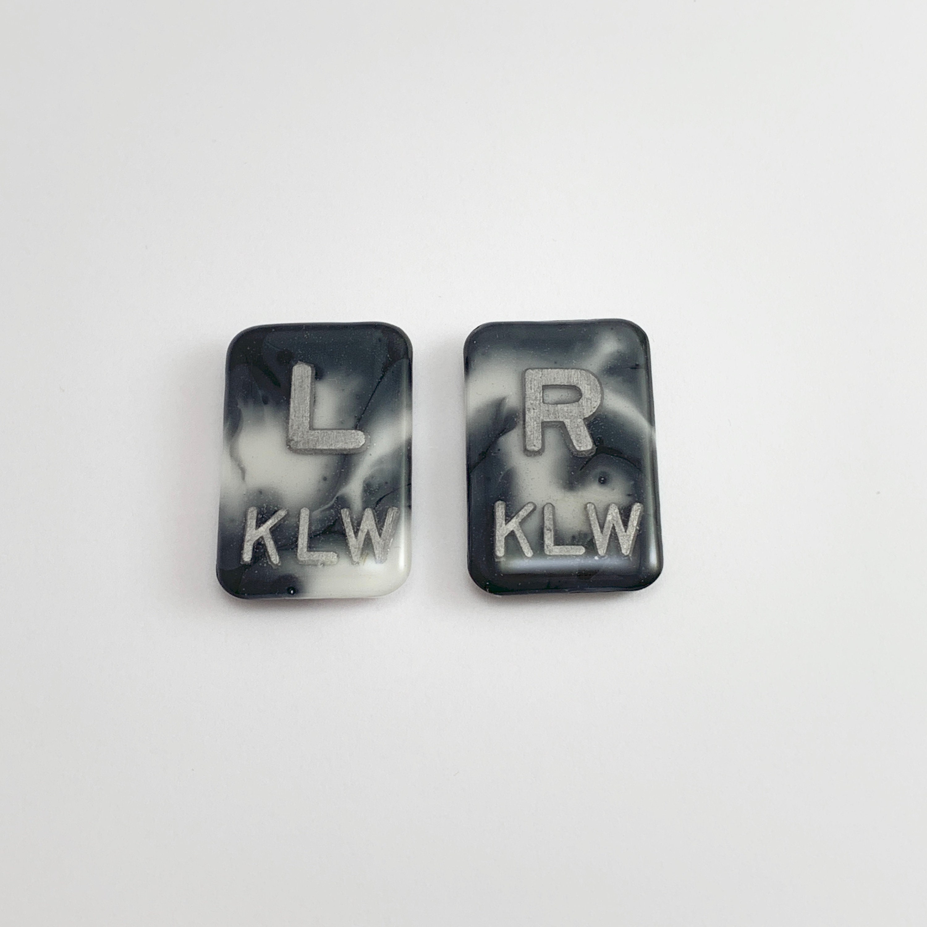 Marbled Resin Xray Markers Etsy