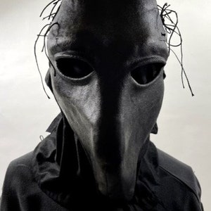 Italian Leather Beast from the Woods Mask