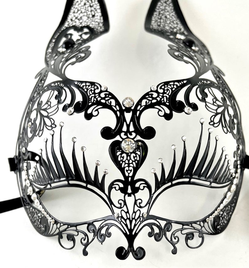 Venetian Laser Cut Metal Elegant Bunny Rabbit Mask - Etsy
