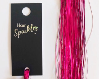 Rhodolite Hair Sparkles® (Hair Tinsel)