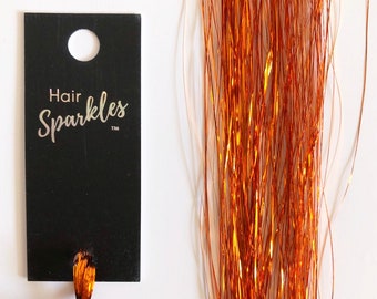 Amber Hair Sparkles® (Hair Tinsel)