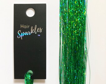 Emerald Hair Sparkles® (Hair Tinsel)