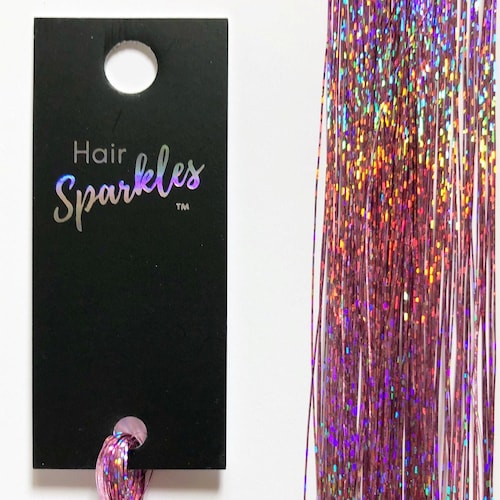 47 Hair Tinsel Hair Shimmer Hair Sparkles Hair Etsy