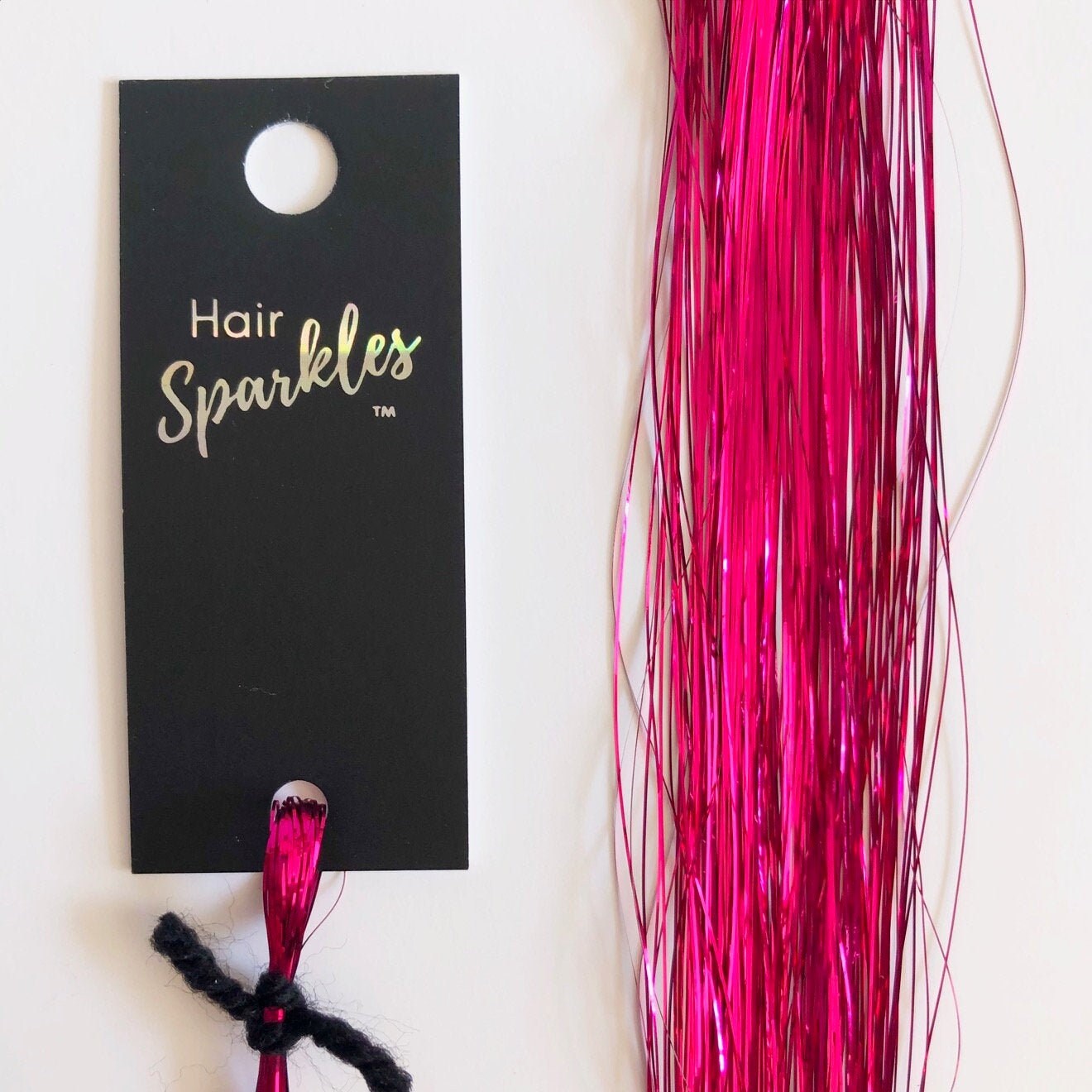 Rhodolite Hair Sparkles® (Hair Tinsel)