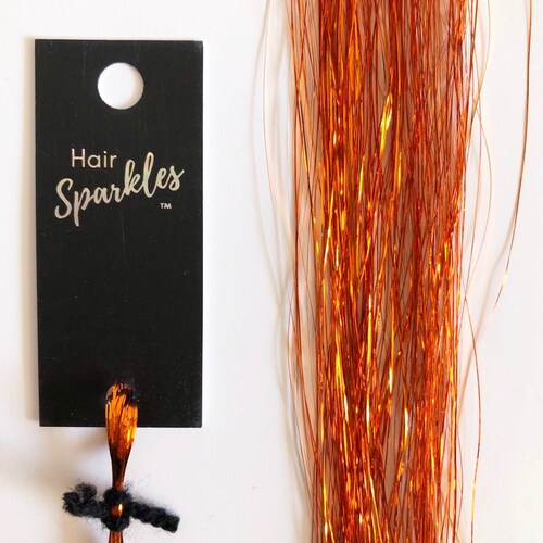 Rose Quartz Hair Sparkles® hair Tinsel Etsy UK