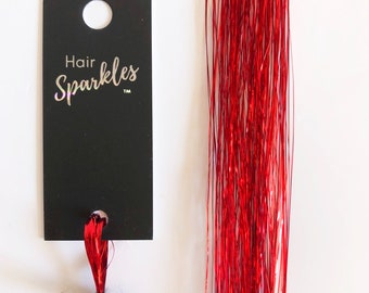Ruby Hair Sparkles® (Hair Tinsel)