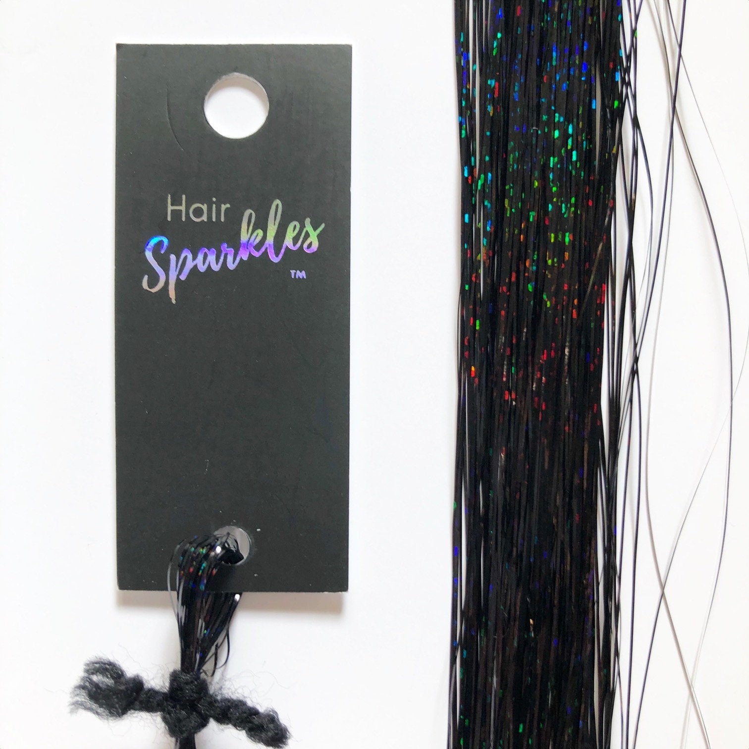 Black Opal Hair Sparkles® Hair Tinsel Etsy