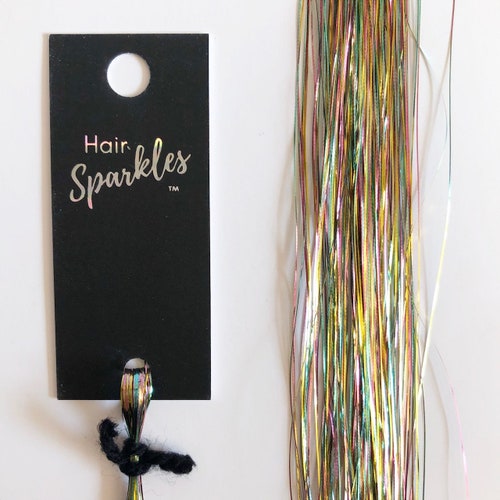 Rose Quartz Hair Sparkles® hair Tinsel Etsy UK