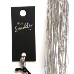 Platinum Hair Sparkles® (Hair Tinsel)