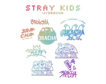 STRAY KIDS 3RACHA Procreate Brush Set