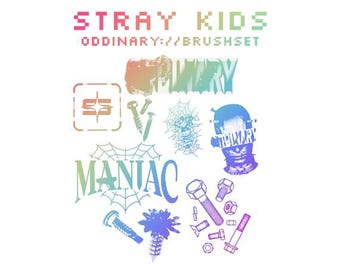 STRAY KIDS Oddiinary Procreate Brush Set