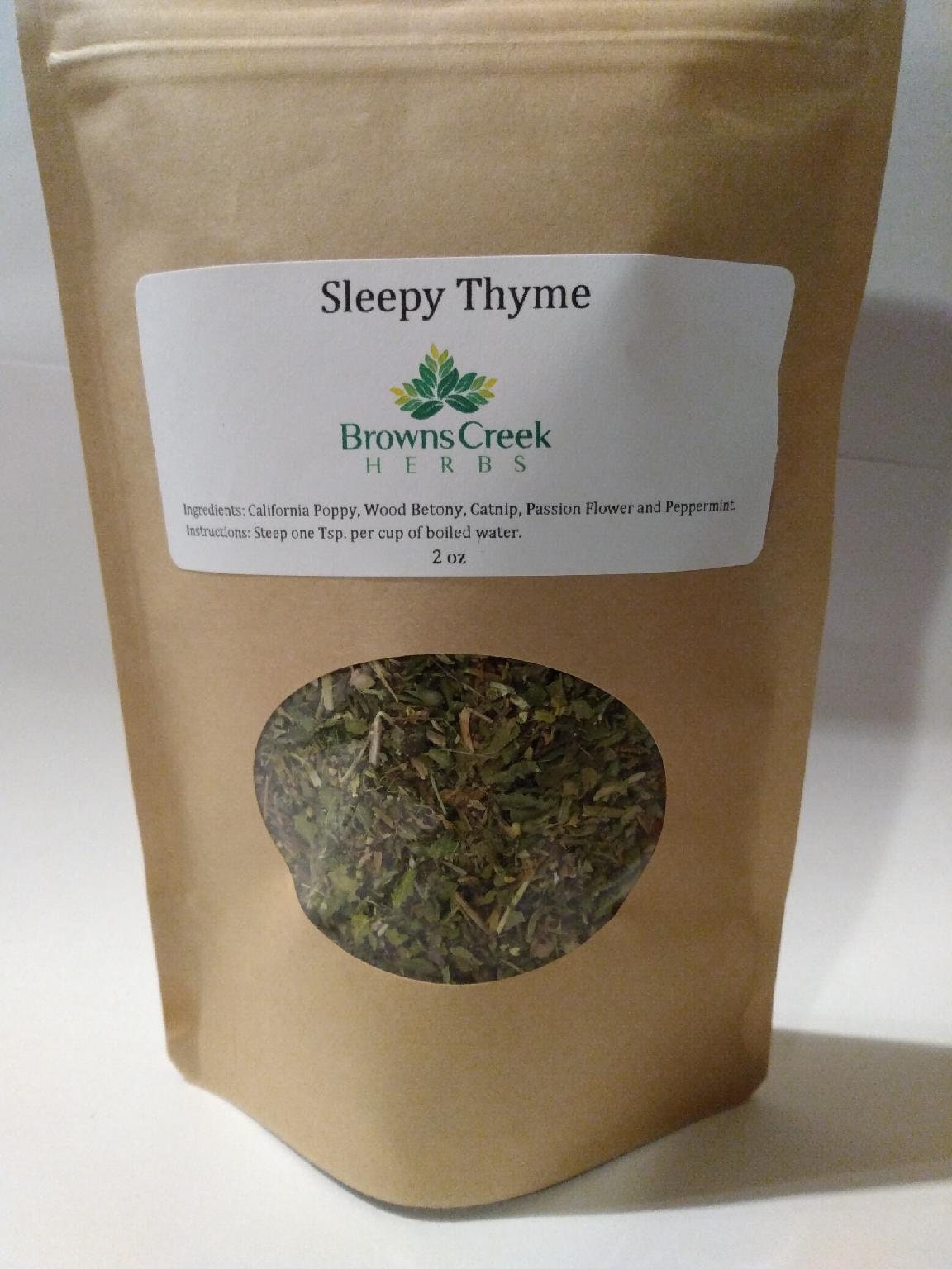 Sleepy Thyme Tea Etsy