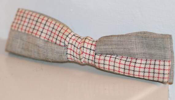 Vintage Bow Tie, 1950's Bow Tie, New Old Stock Bow