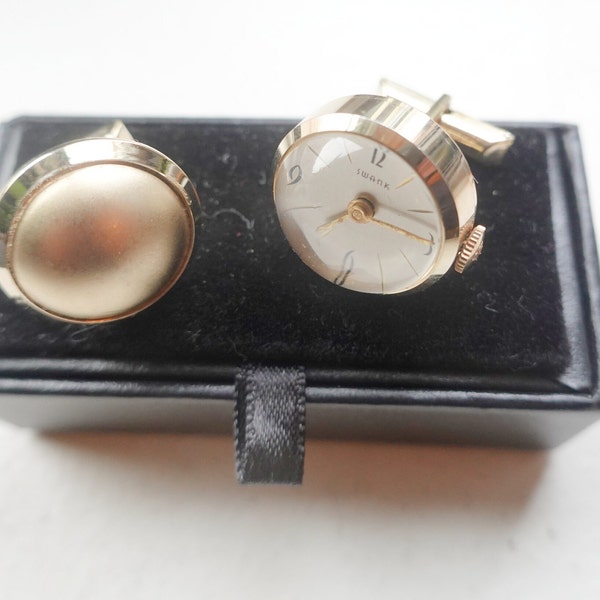 Clock Cufflinks Etsy