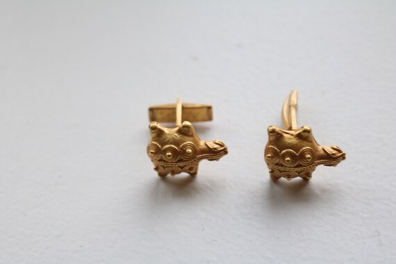 TURTLE Cufflinks,  Turtle Cufflinks,  Turtle Jewe… - image 3