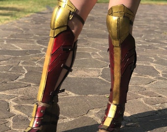 Wonder woman ispired leg graves boots cosplay  (made to order)