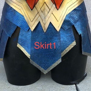 Wonder woman cosplay costume corset and skirt made to order image 7