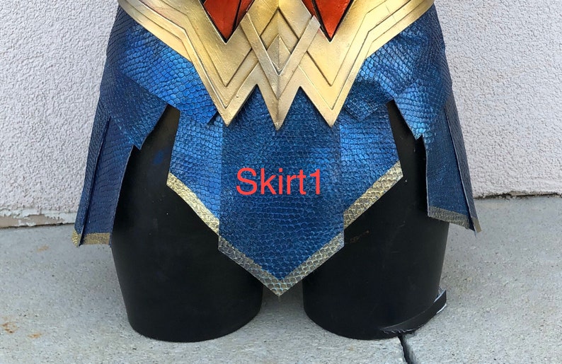 Wonder woman cosplay costume corset and skirt made to order image 7