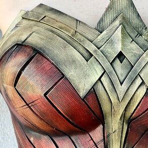 Wonder woman cosplay costume corset and skirt made to order image 3