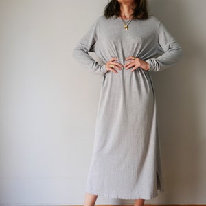 Vintage Lands End Grey Cotton T-shirt Dress: Basic Layer, Size M/L - Etsy Ireland Vintage Lands End Grey Cotton T-shirt Dress: Basic Layer, Size M/L - Etsy Ireland