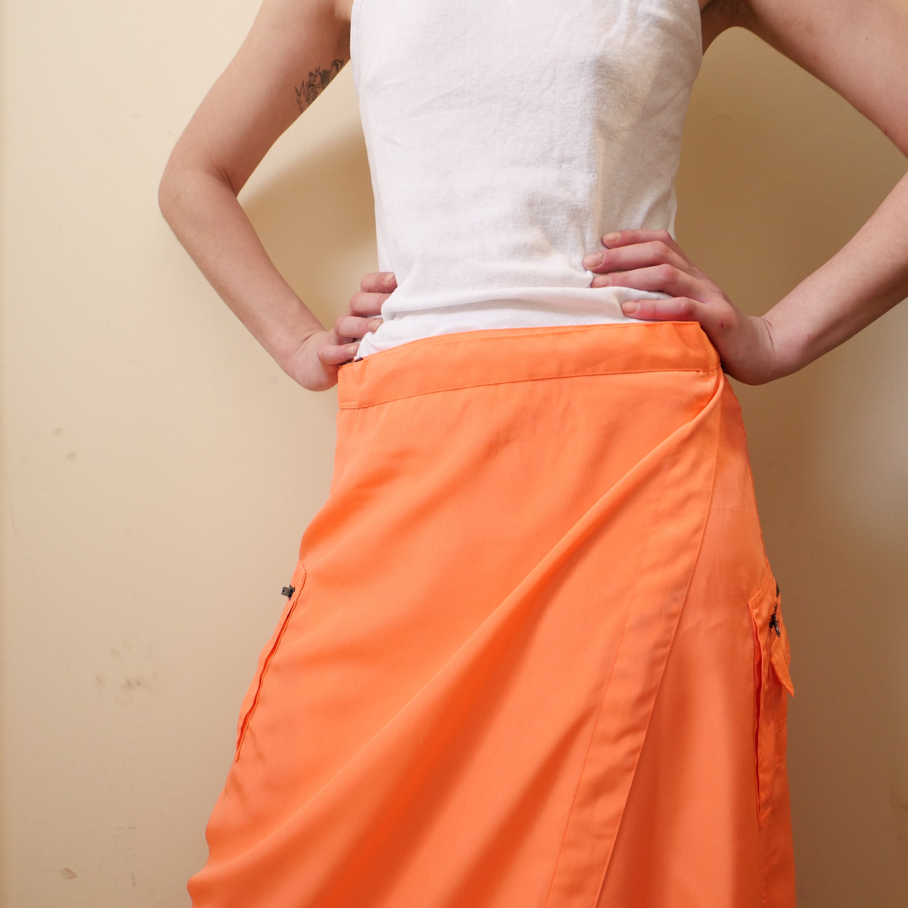 【archive】Vintage Cargo Rap Skirt Y2K Amazon.com: Cargo Skirt Y2k, Long Cargo Skirts for Women