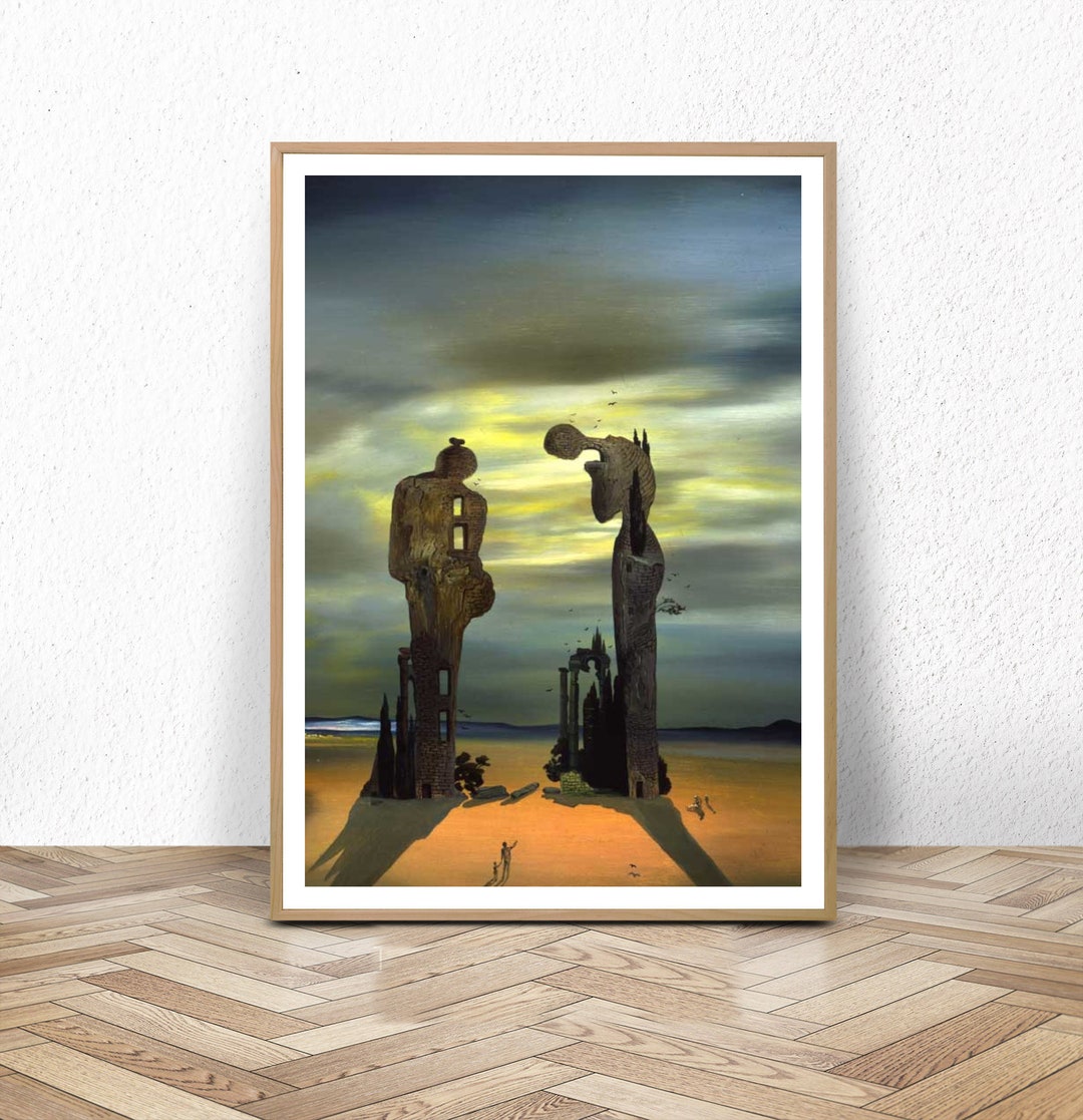 Archeological Reminiscence Millet's Angelus / Salvador Dali / Museum