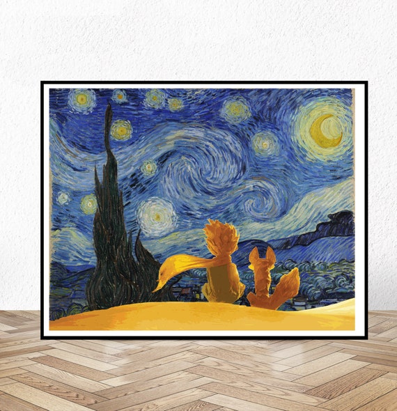 the little prince, le petit prince, little prince poster, little prince  art, saint exupéry, prince and fox, el principito, prince nursery