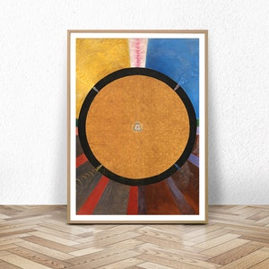 Altarpiece No. 3  / by Hilma Af Klint / Museum Poster  / Gallery Print