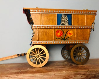 large wooden wagon for sale
