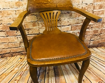 Vintage office chair | Etsy