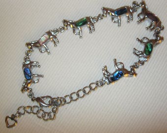 Free Shipping, Horse Bracelet, Horse Charm Anklet or Bracelet