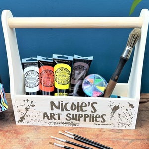 Art Caddy, Personalized Art Supply Holder, Custom Art Kit, Art Utility  Holder, Arts and Crafts, Kid’s Gift Idea, Art Holder, Custom Kid’s