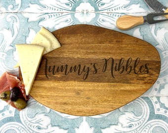 Gorgeous Engraved Personalised Mango Wood Chopping Board