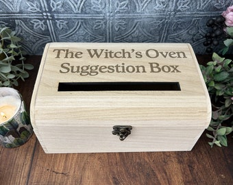 Ballot Box DropBox Heritage Site Suggestions Personalised Guest Comments Visitors Teaching Resources Wooden Chest