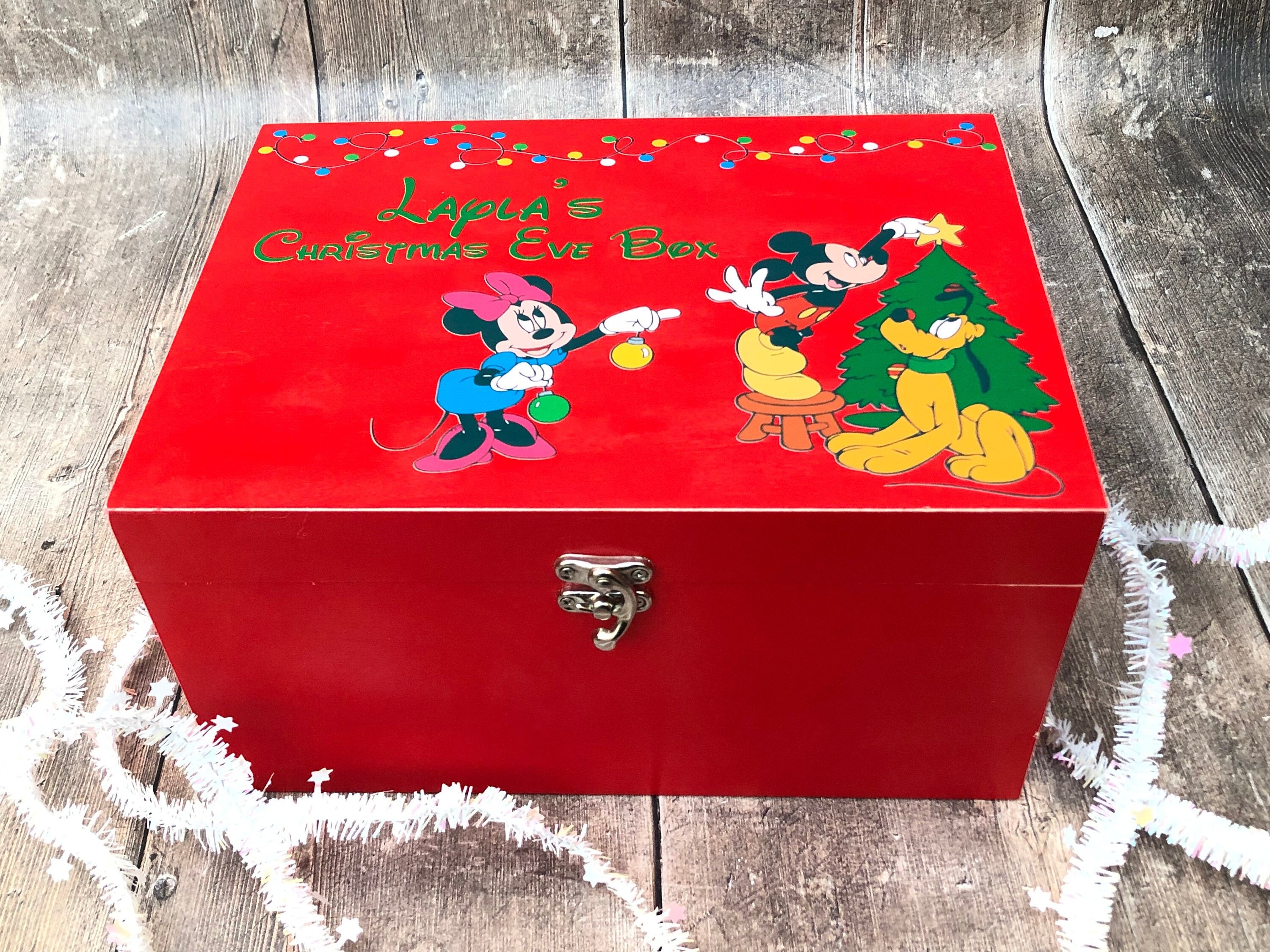Vintage Disney Shabby Chic Personalised Christmas Eve Box Etsy