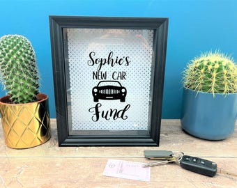 New Car Fund Savings Money Box Gift First Car Driving Test Gift Passed Driver