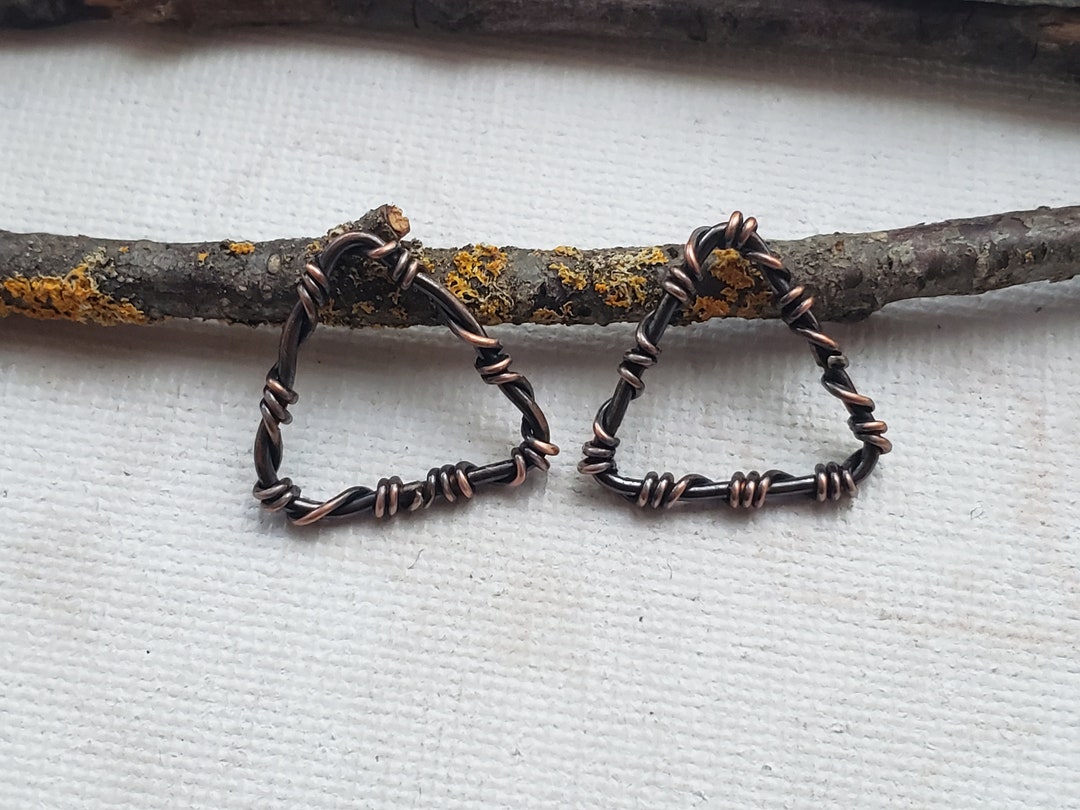 Triangle Earring Components Triangle Jewelry Findings Wire Etsy