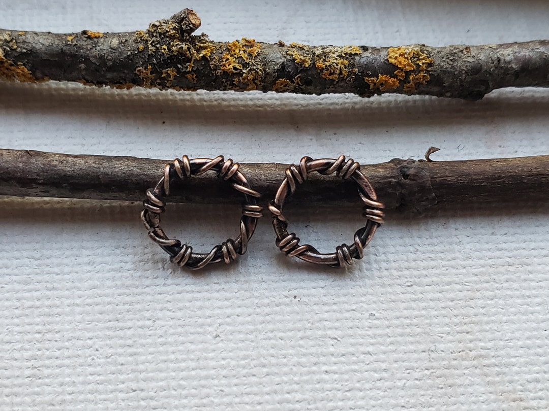 Twisted Jump Rings Closed Jump Rings Fancy Jump Rings Copper Jump Rings