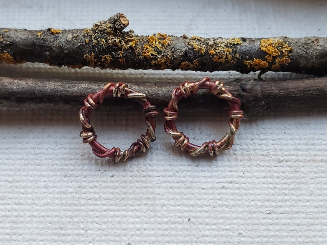 Twisted Jump Rings Closed Jump Rings Fancy Jump Rings Copper Jump Rings