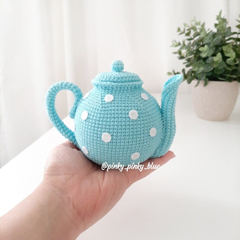 Teapot crochet pattern Etsy