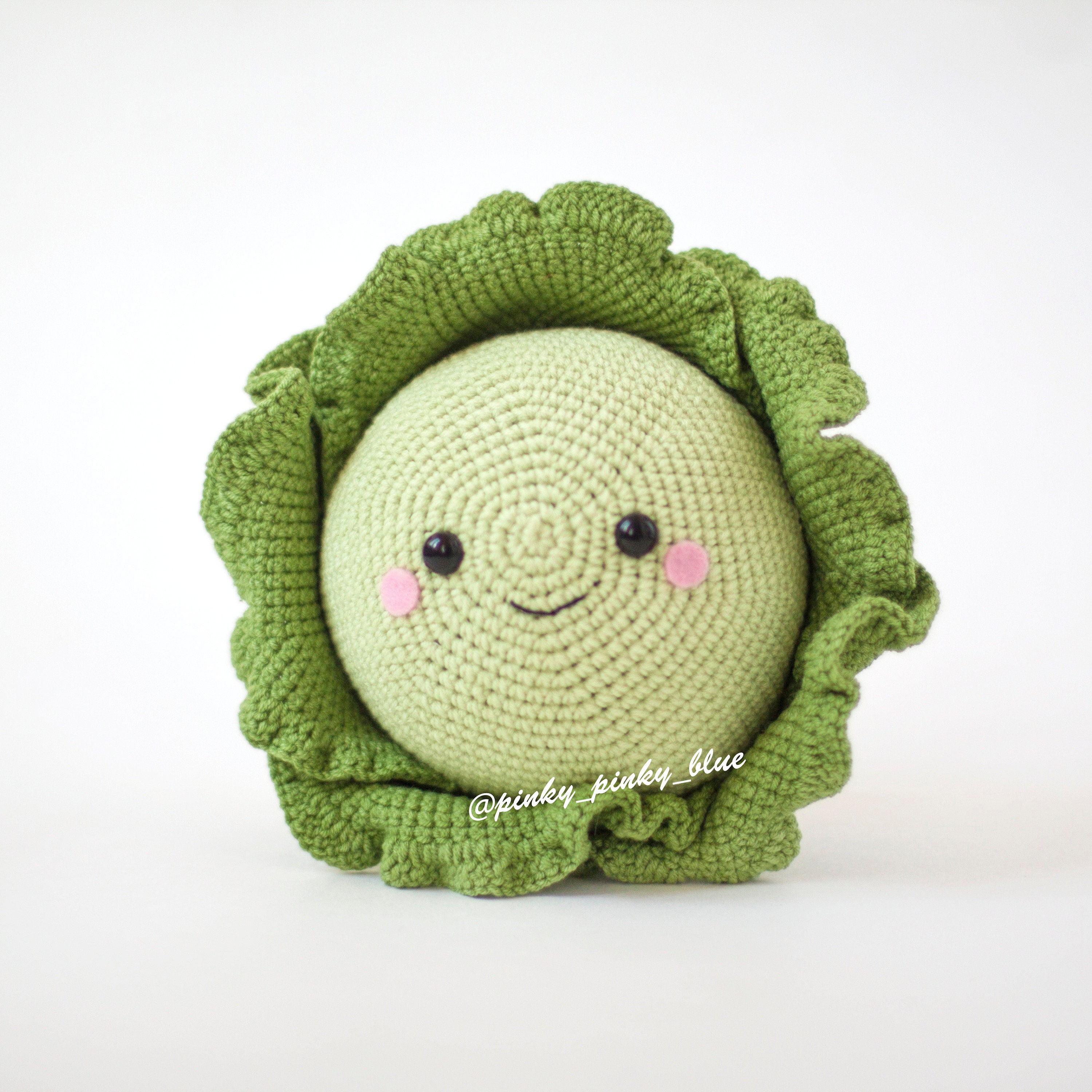 Crochet Vegetables Pattern Set