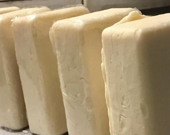 Fresh Buttermilk and Tallow Soap Bar, Natural Winter Skin Relief Handmade