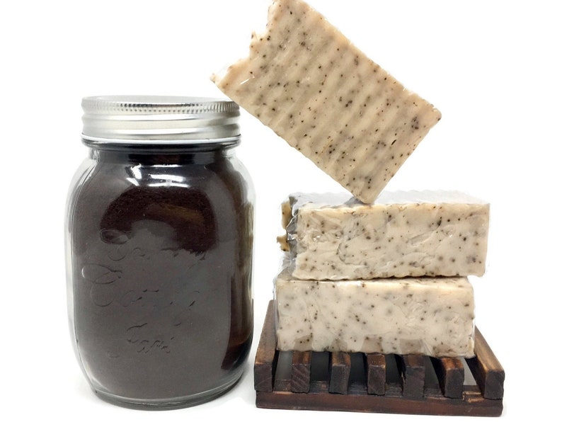 Cowboy coffee and cream soap
