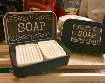 Creamy Goat Milk Soap and Travel Tin Refills