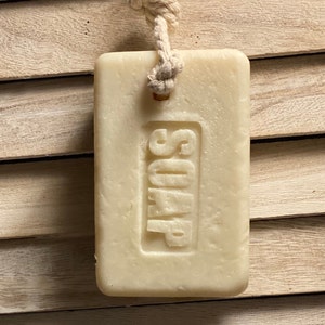 Camel Milk Soap, Natural Handcrafted Rope Options
