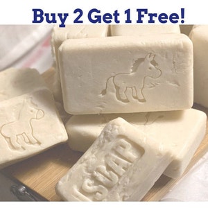Donkey Milk and Creamy Tallow Soap, 3 Pack