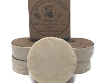 Jabón de afeitar en crema de sebo de bisonte