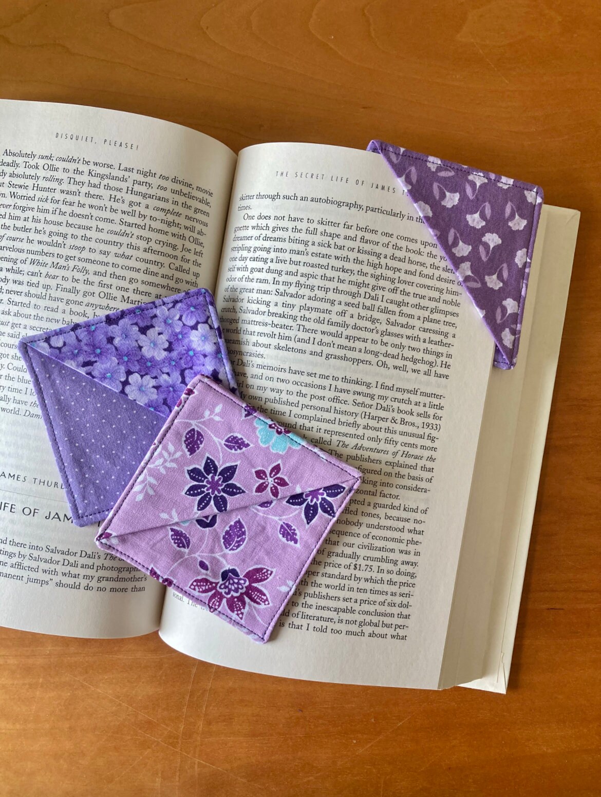 New Patterns Added Many Patterns Fabric Corner Bookmarks for - Etsy
