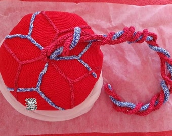 Modello di placenta all'uncinetto