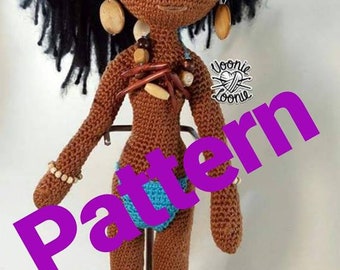 BODY PATTERN ONLY ,Jamila Zahara body pattern only,Crochet doll pattern, amigurumi doll pattern, crochet toy pattern, crochet doll amigurum